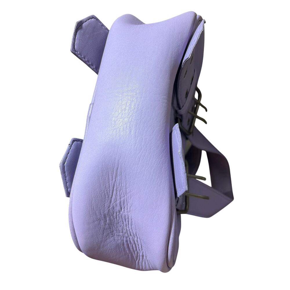 Free People Say Yes  Small Leather Bag NEW Lavender Purple - Picture 7 of 7